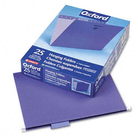 Pendaflex Pendaflex 81611 Hanging File Folders- 1/5 Tab- Letter- Violet- 25/Box 81611